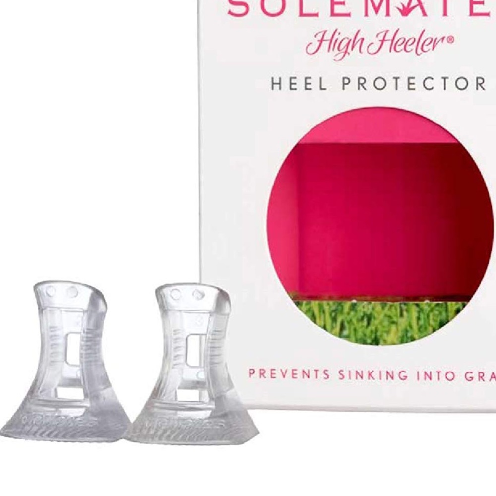 Solemate Classic Clear Heel Protector Caps BNIB